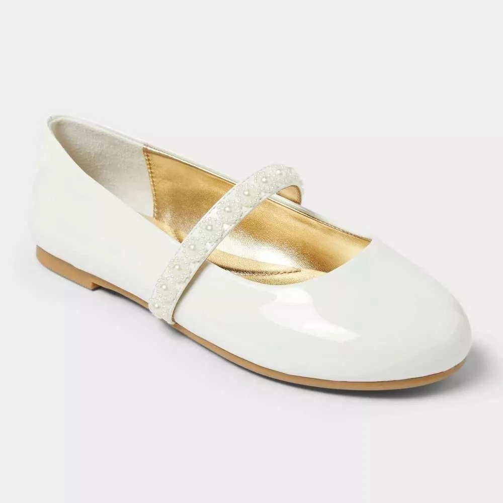 Toddler Nora Slip-On Ballet Flats Cat & Jack Black Size 12T New With Tags